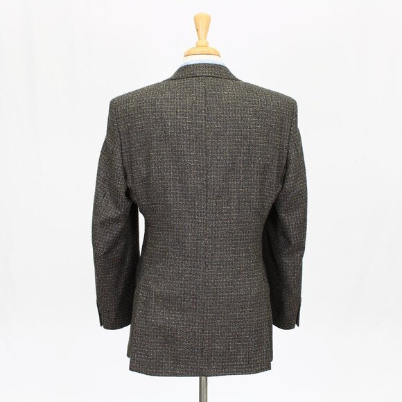 Andrew Davis 42R Brown Solid 2-Button Sport Coat Blazer Jacket V958 - Picture 7 of 11